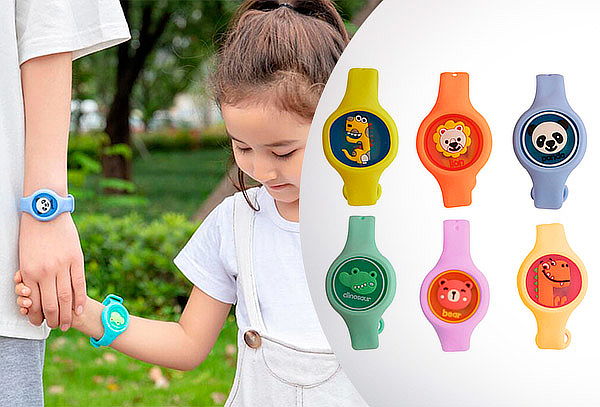 Reloj Pulsera Repelente de Mosquitos LUZ